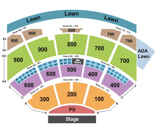 Riverbend Music Center Suicideboys Seating Chart